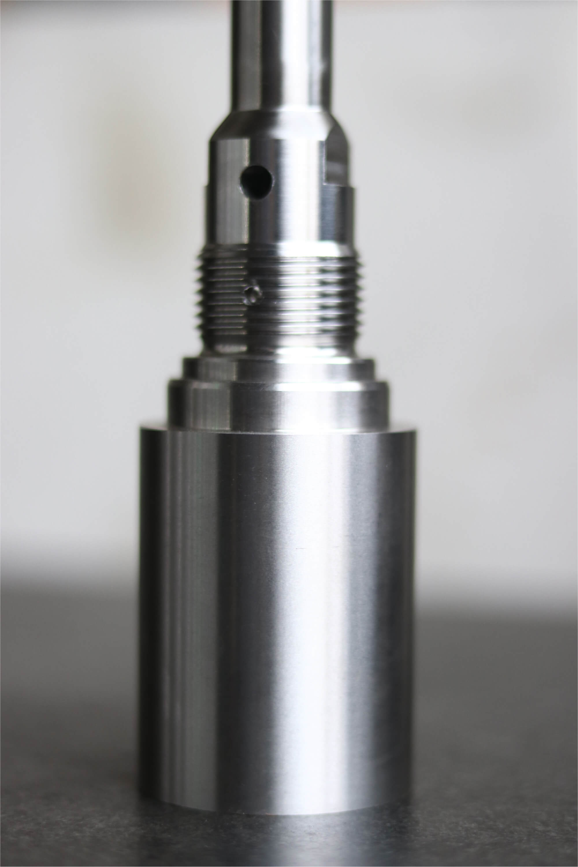 Precision machined stepped shaft